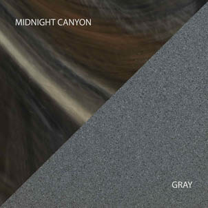 The PREMIUM Madrid 60 - MIDNIGHT CANYON / GRAY